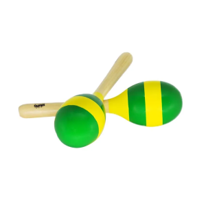 MARACAS EM MADEIRA PAR