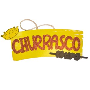 PLACA DEC CHURRASCO MAD