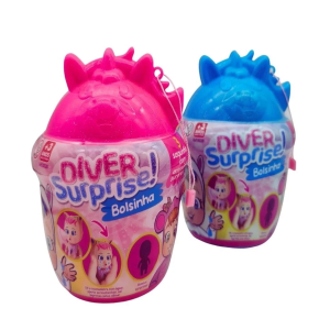 BONECA DIVER SURPRISE BOLSINHA MAMAE CHORA