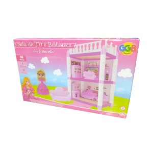 SALA DE TV E BIBLIOTECA PRINCESA