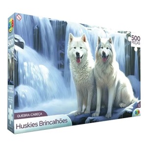 Q.CAB 500PC HUSKIES BRINCALHOES GGB