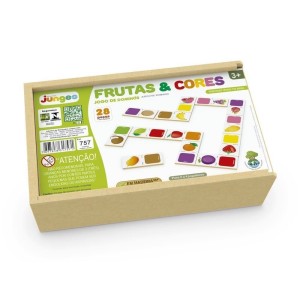 DOMINO FRUTAS E CORES JUNGES