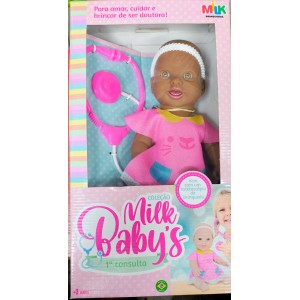 COLECAO MILK BABYS 1 CONSULTA NEGRA