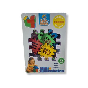 CRIE E BRINK MINI ENGENHEIRO 32PÇ CAIXA 