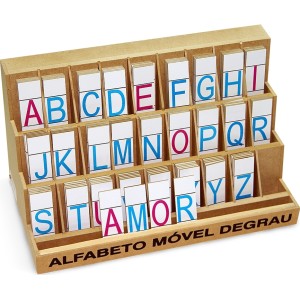 ALFABETO MOVEL DEGRAU CARLU1204