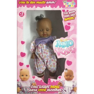BEBE AMO VOCE MORENA BRINQUE FELIZ