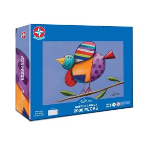 Q CABECA GUSTAVO ROSA SERIE PASSAROS 2000 PCS