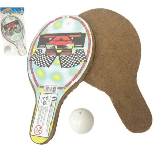 RAQUETE DE MADEIRA GRANDE SAMARA