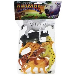 ANIMAIS SELVAGENS KIT C/6