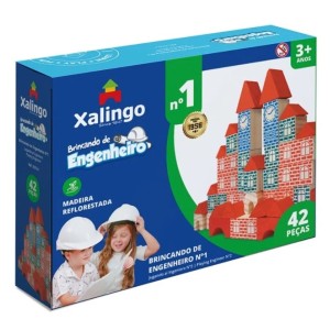 BRINCANDO DE ENGENHEIRO 1  (42PCS) XALINGO