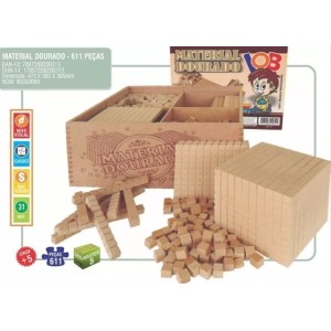 MATERIAL DOURADO IOB 611PÇS