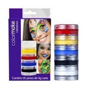 TINTA CREMOSA C 5 CORES COLORMAKE
