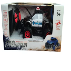 CARRO CONTROLE REMOTO MOUNTAIN POLICIA
