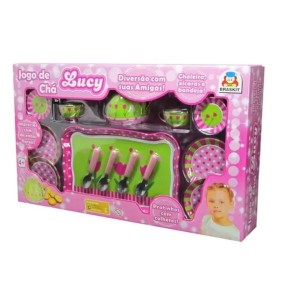 JOGO DE CHA LUCY INOX BRASKIT